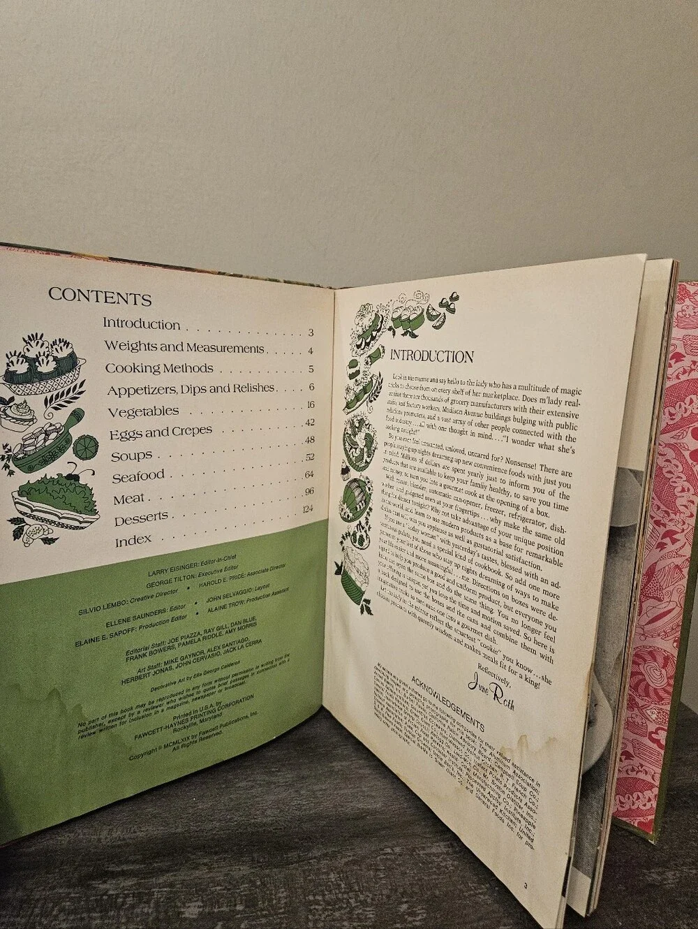 Vintage 1969 June Roth’s Fast and Fancy Cookbook Hardcover